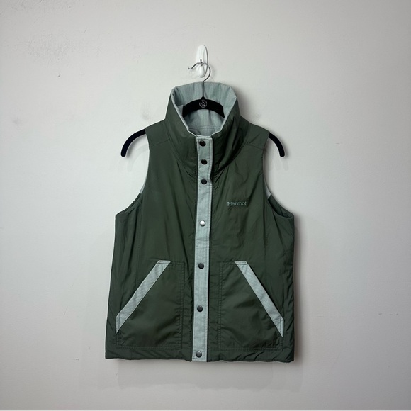 Marmot Peyton Reversible Vest Green - Picture 4 of 7